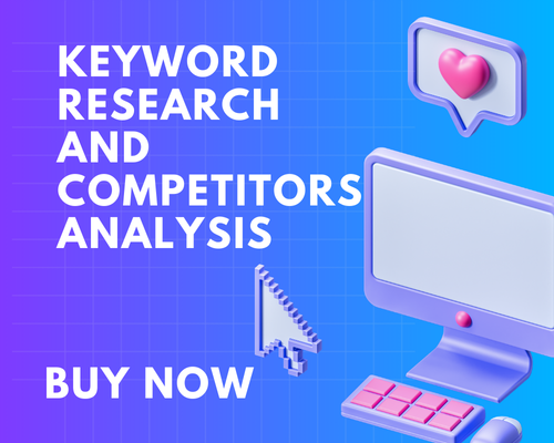 Advance seo keyword research and competitors analysis by bd seo lab