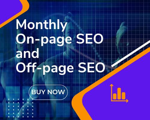 Monthly On-page SEO and Off-page SEO by bd seo lab